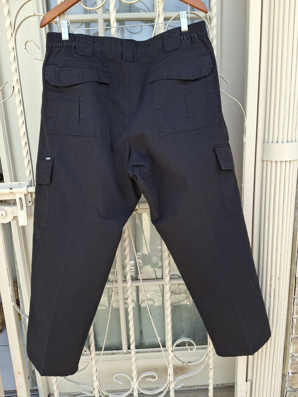 CQR Tlp-104 Lightweight Ripstop EDC Tactical Black Cargo Pants Men 36w X 30l - Picture 5 of 14